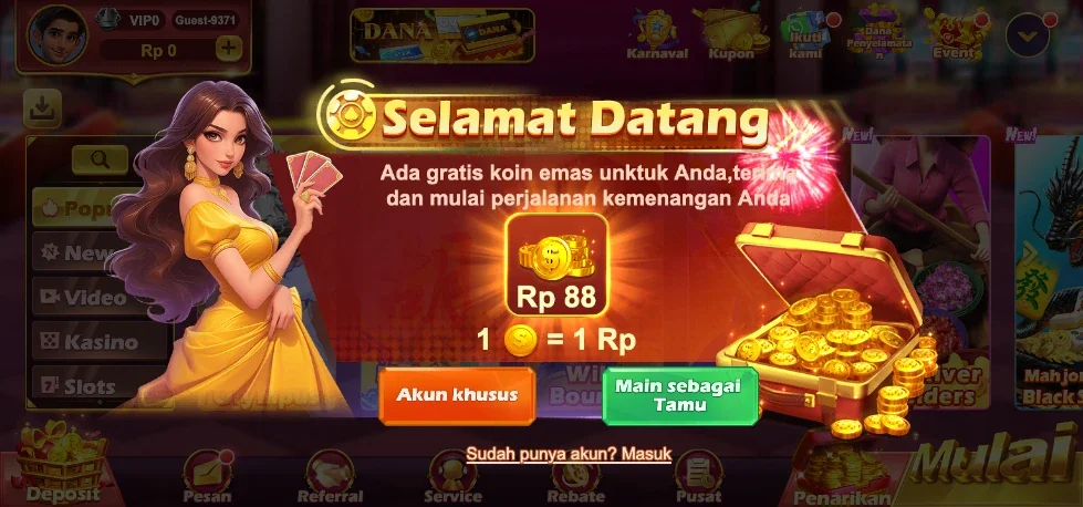 Tampilan platform BIG11